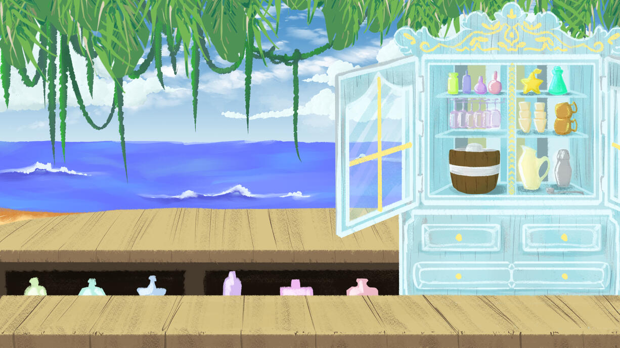Stream Summer Background